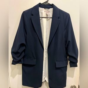 H&M Blazer Womens Small - Blue